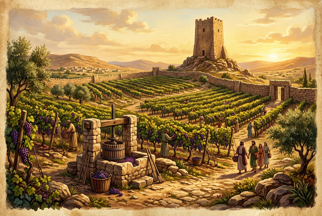 God's Vineyard — Mark 12:1–11